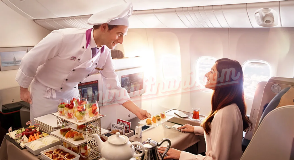 VIP in-flight catering