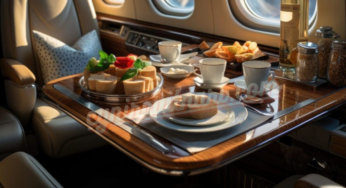 VIP in-flight catering